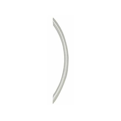 Bâton maréchal demi-lune inox 304 L325XD25XEp1 Entr'axe 300/90 degrès + Fixation