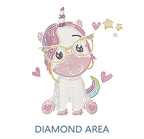 Doux Licorne Diamant Dotz DD3035 Impression sur toile