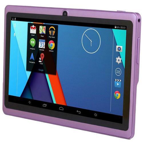 79€ sur Tablette Tactile 7 Pouces Quad Core Caméra Flash Android Micro Sd  24 Go Violet YONIS - Tablette tactile - Achat & prix