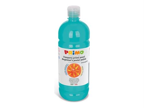 PRIMO Poster Beginner's - Peinture - peinture à tempera - turquoise - opaque - 1 L