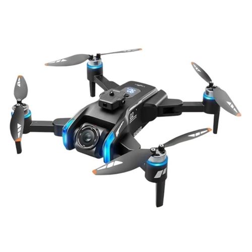 Brightake Drone 4K, avec GPS positionnement optique de flux, contrôle gestuel, EIS, moteur brushless, Obstacle Avoidance, 23,3 x 26,8 x 6,5 cm, noir