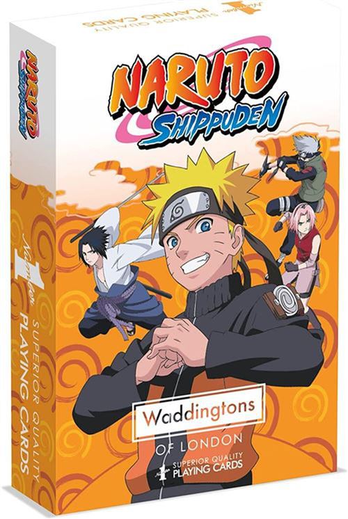 Non Communiqué Multicolore Jeu - Naruto - Jeu De 54 Cartes Naruto