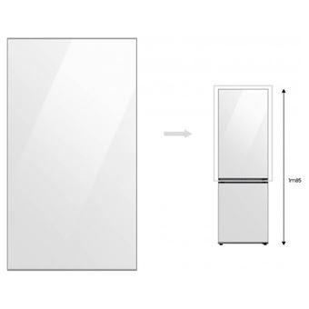 SAMSUNG PANNEAU HAUT 185cm CLEAN WHITE - RA-B23EUU12GM BESPOKE