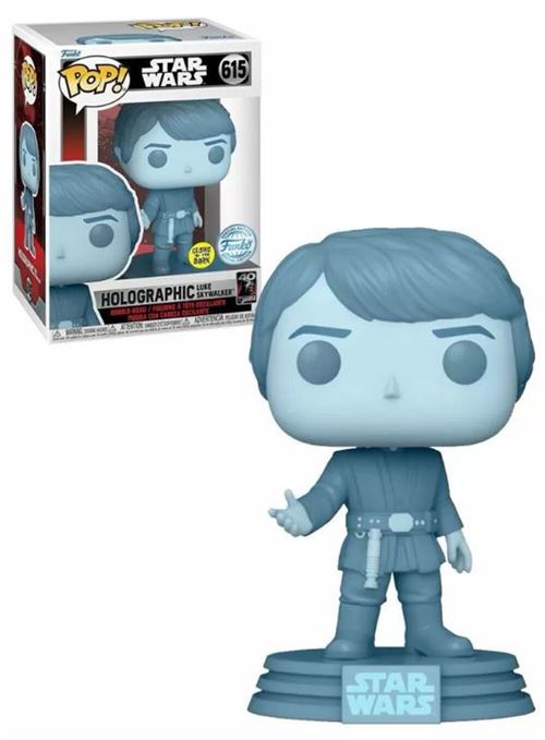 Figurine Funko Pop! N° Star Wars : Le Retour Du Jedi Holo Luke