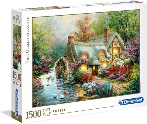 Puzzle Clementoni - Retraite à la campagne, 1500 pièces