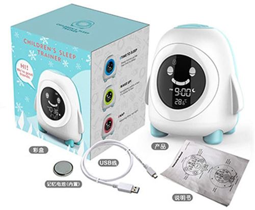 Réveil Numérique, USB Réveil écran Bluetooth Réveil Enfants Lampe
