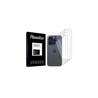 Vitre arrière iPhone 14 pro max Blanc (Grand trou)avec Logo CE