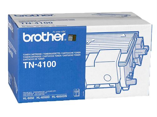 brother - Toner d'origine pour brother HL-6050, noir capacité: env. 7.500 pages (TN-4100) HL-6050D/HL-6050DN