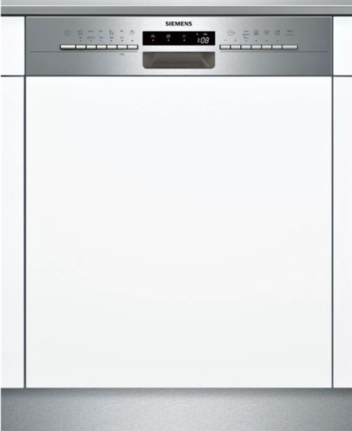 Siemens iQ300 SN536S02IE - Lave-vaisselle - intégrable - Niche - largeur : 60 cm - profondeur : 55 cm - hauteur : 81.5 cm - gris