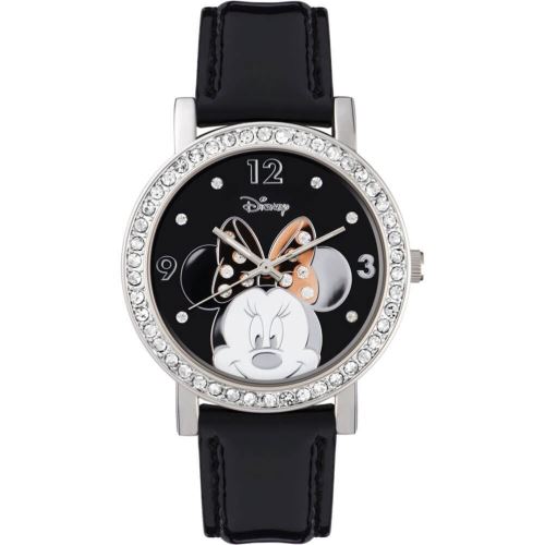 Montre Minnie Mouse avec effet de diamant