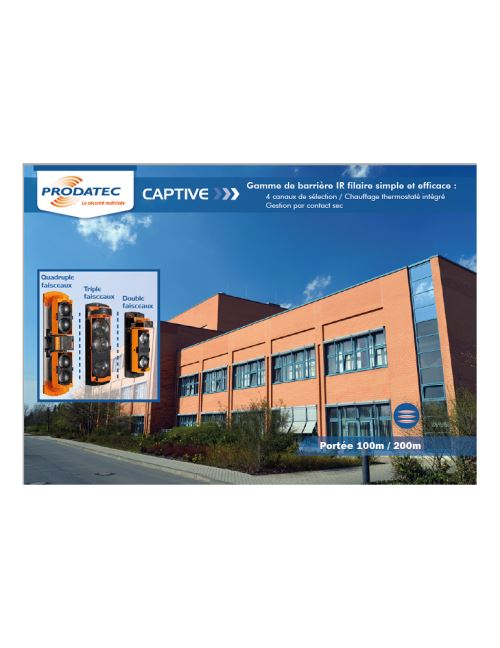 Captive 100m 3 faisceaux