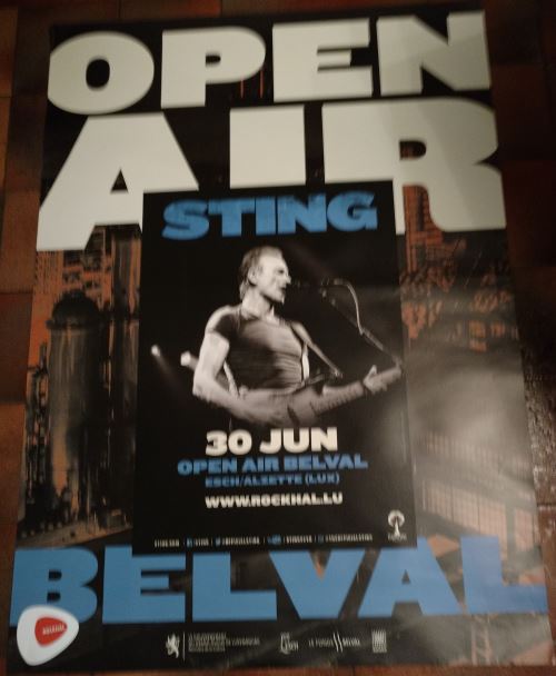 STING - Tour 2018 - AFFICHE