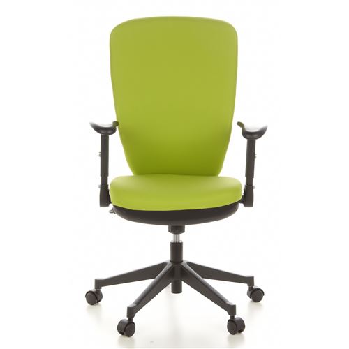Siège de bureau / Siège pivotant TRAFFIC 30, dossier haut, vert pomme hjh OFFICE