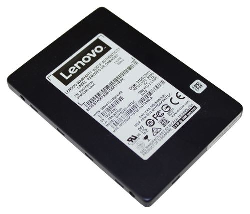 lenovo 480gb 2.5in 5200 en sata ssd f/ thinksystem noir