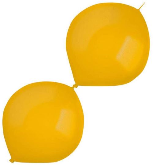 Amscan ballons pendulaires 15 cm en latex métallisé or 100 pièces