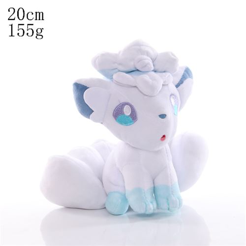 Peluche Pokémon Ice vulpix Tomy 20 cm - Blanc