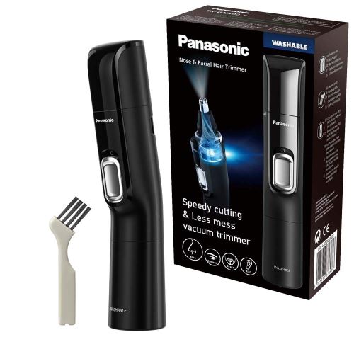 Panasonic ER-GN300K503 Tondeuse de nez flexible pour poils de nez et sourcils Noir