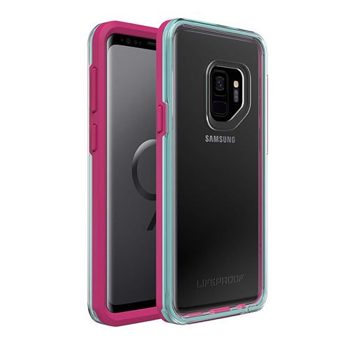 Lifeproof Slam Coque Anti Choc Pour Samsung Galaxy S9 Rose / Bleu