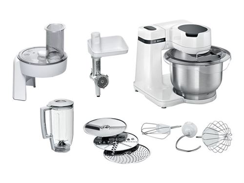 Bosch MUM Serie 2 MUMS2EW30 - Robot pâtissier - 700 Watt - blanc
