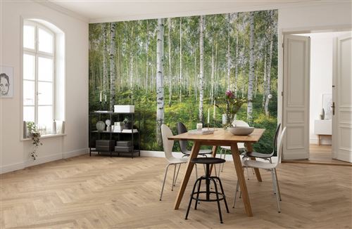 Komar Fototapete "Sunny Day - Größe 368 x 254 cm" bedruckt glatt Wohnzimmer, Schlafzimmer