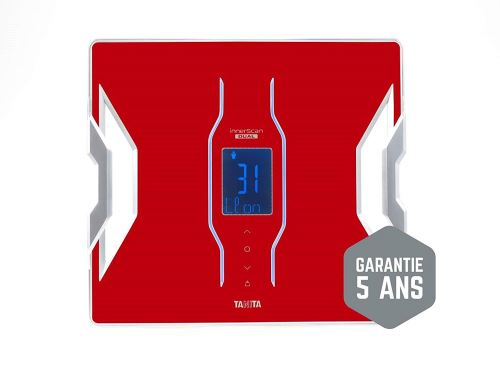 Tanita RD-953 Analyseur de composition corporelle Rouge connecté Bluetooth My TANITA Healthcare App