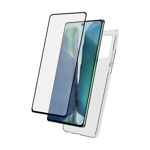 Bigben - Pack Coque souple + Verre Trempé pour Samsung Note 20