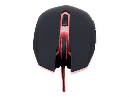 Gembird MUSG-001-R souris Ambidextre USB Type-A 2400 DPI - Image 4