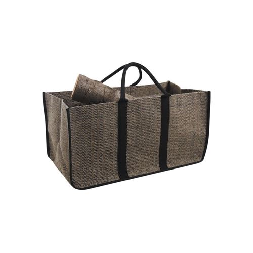 Aubry Gaspard - Sac à bûches en toile de jute