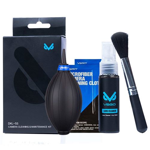 Vsgo Dkl-5 – Kit De Nettoyage Et Entretien Pour Appareil Photo, Couleur Noir Et Blanc