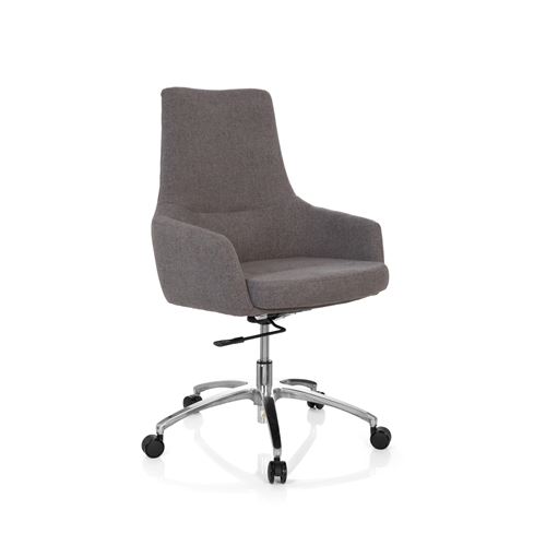 Chaise de bureau siège pivotant SHAKE 100 tissu gris foncé Chaise de bureau siège pivotant SHAKE 100 tissu gris foncé