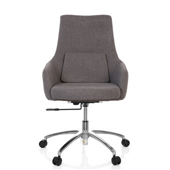 Chaise de bureau siège pivotant SHAKE 100 tissu gris foncé Chaise de bureau siège pivotant SHAKE 100 tissu gris foncé
