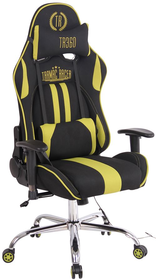 Chaise de bureau Limit XM en Tissu , Noir / Vert