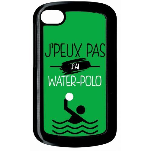 Coque blackberry q10 j peux pas j ai water polo 11