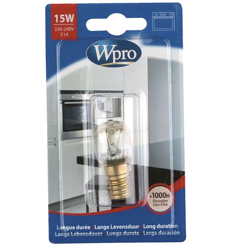 Ampoule pour four et micro-ondes Wpro LFO139