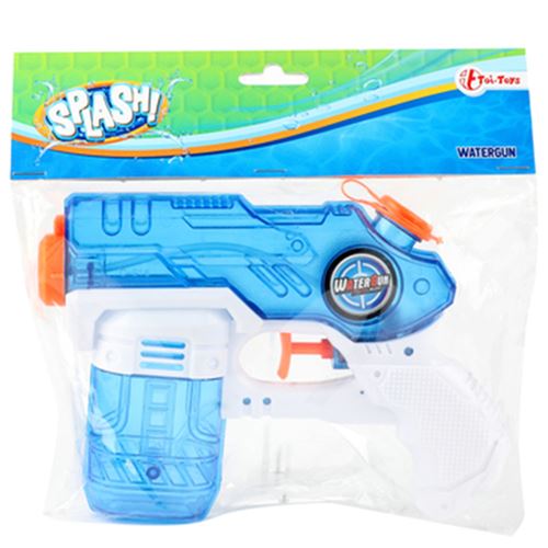 Toi-Toys pistolet à eau Splash junior 19 cm bleu