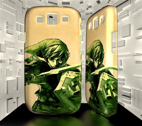 Coque Personnalisée Samsung Galaxy S3 JEUX VIDEO ZELDA Réf 08