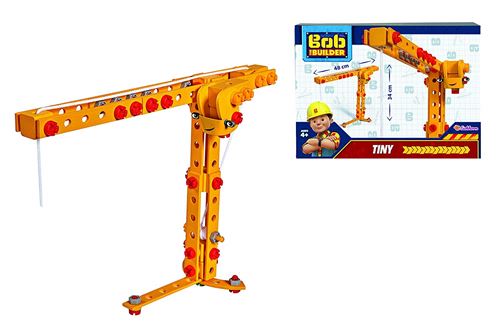 Eichhorn 109325100 Jeu de Construction - Bob Le Bricoleur - Grue Minuscule
