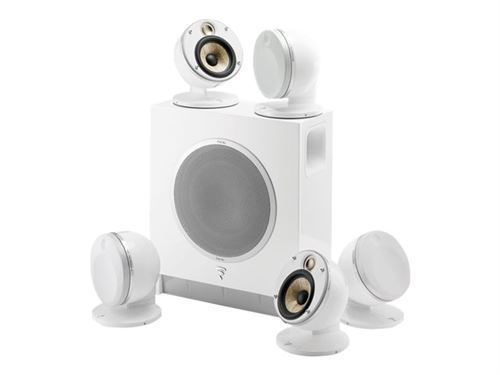 Focal Dôme Flax 5.1 Sub Air Blanc
