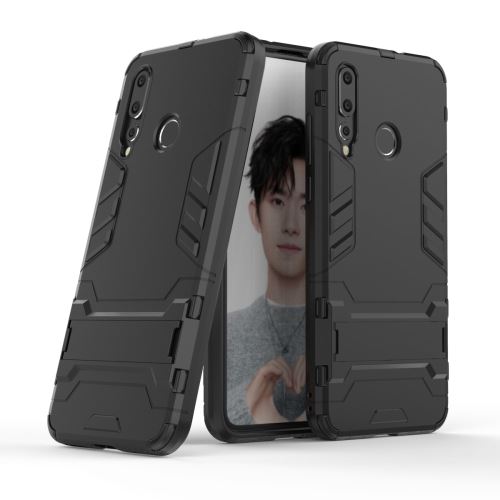 Coque en TPU cool guard hybride avec béquille noir pour votre Huawei Nova 4