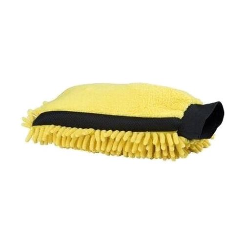 Dunlop lavage microfibre de gant 28,5 x 20 cm jaune
