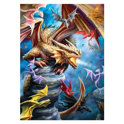 Puzzle Eurographics - Anne Stockes : Clan du Dragon, 1000 pièces