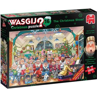 Puzzle 2 x 1000 pièces Diset Wasgij Christmas 16