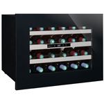 Climadiff Avintage AVI24PREMIUM - Cave à vin - encastrable - niche - largeur : 56 cm - profondeur : 55 cm - hauteur : 45 cm - 57 litres - classe G - verre noir