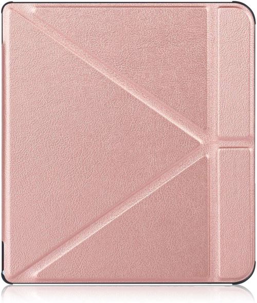 Etui avec Support pour Kobo Forma Couleur Or Rose