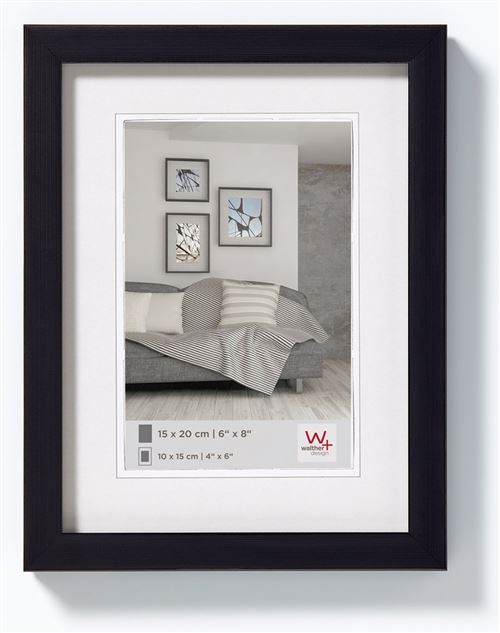 Walther design JK130B Construction Cadres Design - 21x29,7cm - noir