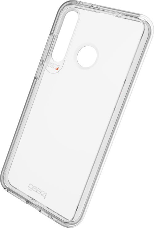 Gear4 D3O Crystal Palace - Achterzijde behuizing voor mobiele telefoon - polycarbonaat, D3O - transparant - voor Huawei P30 lite