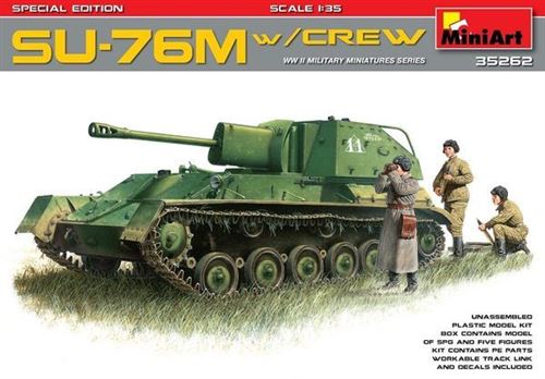 SU-76M w/Crew SPECIAL EDITION