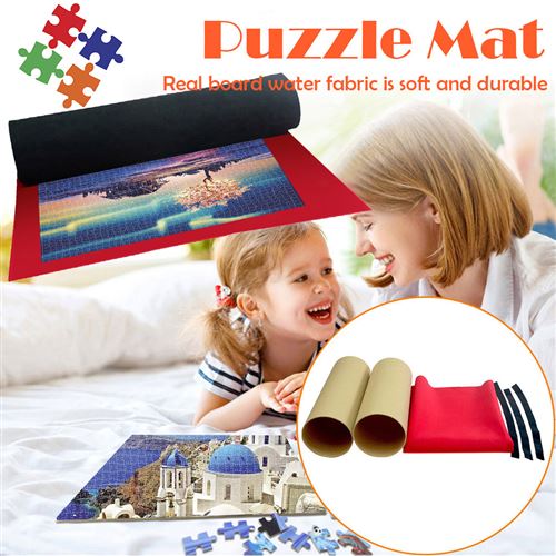 12€ sur Tapis de puzzle 2000 pièces pour adultes - Rouge - Puzzle - Achat &  prix