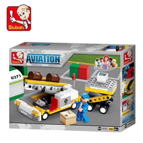 Sluban Véhicule Miniature - Véhicule Miniature, M38-B0369, Multicolore
