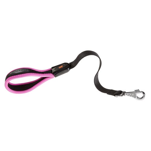 Comparer les prix de Ferplast Laisse Courte ERGOFLUO GM25/55 en Nylon pour Chiens avec Poignée Rembourrée Fuchsia